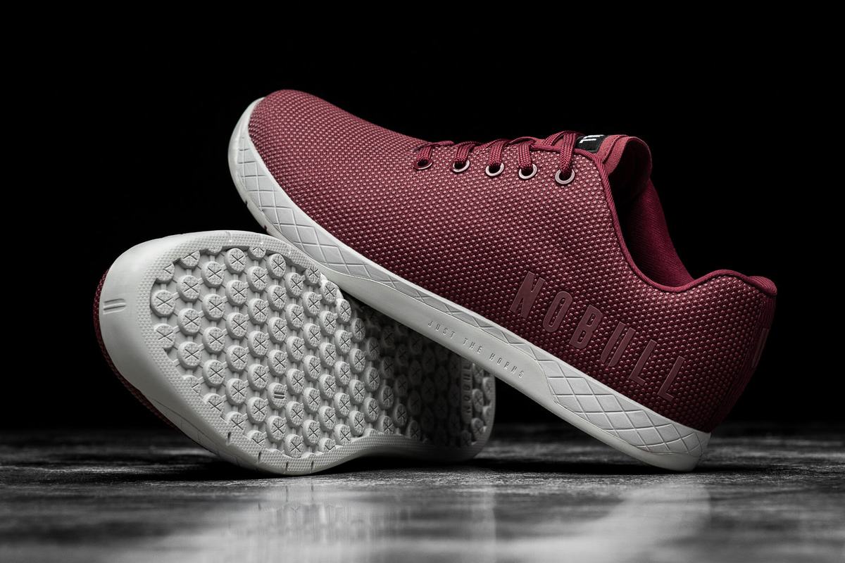 Nobull Superfabric Arctic Women's Trainers Dark Red | Australia (HG6502)